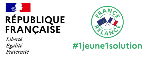 Logo France Relance 1 jeune 1 solution