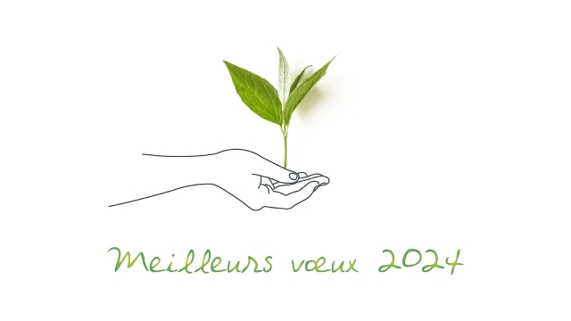 Nos meilleurs vœux pour 2024, une année placée sous le signe de la transition écologique
